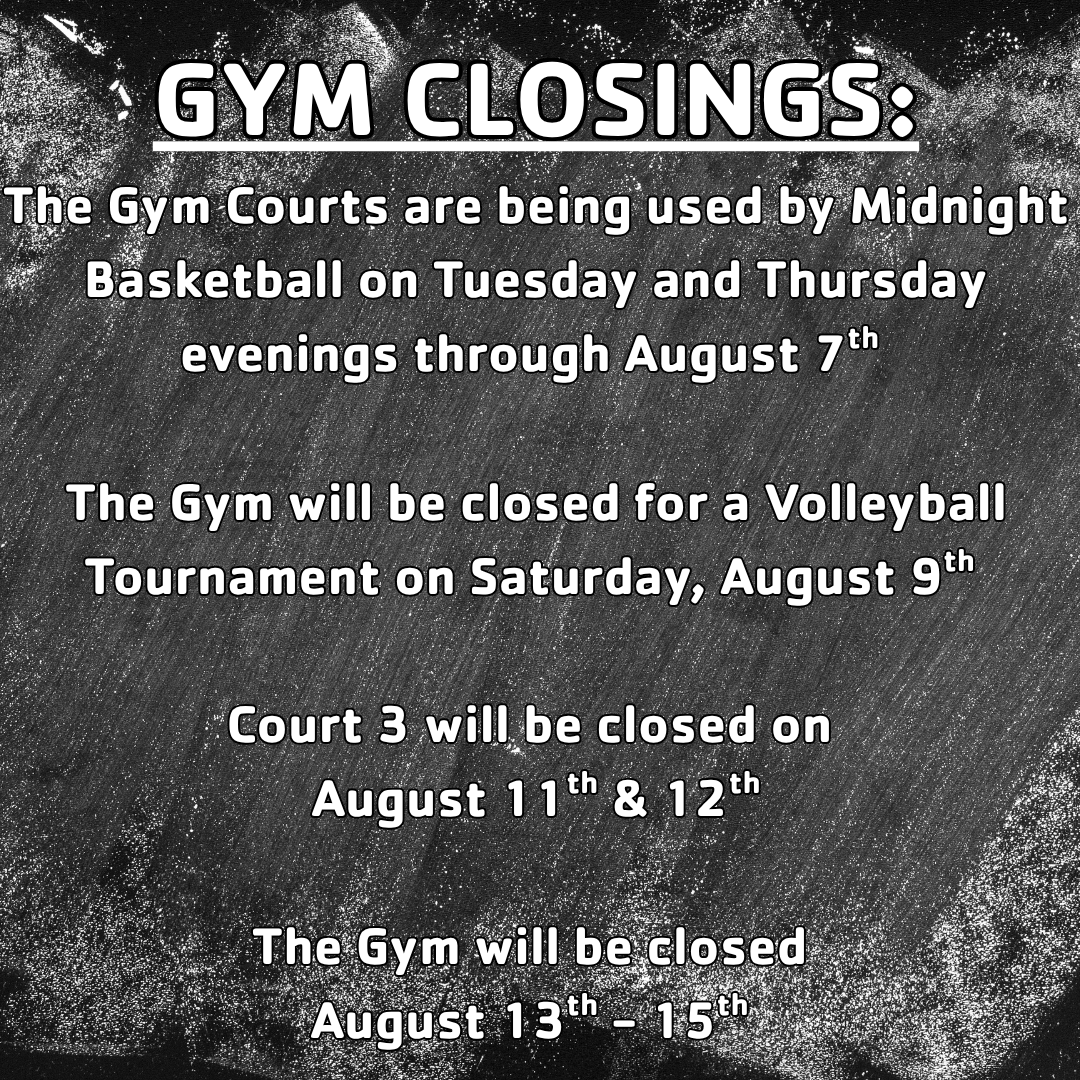 Gym Closing