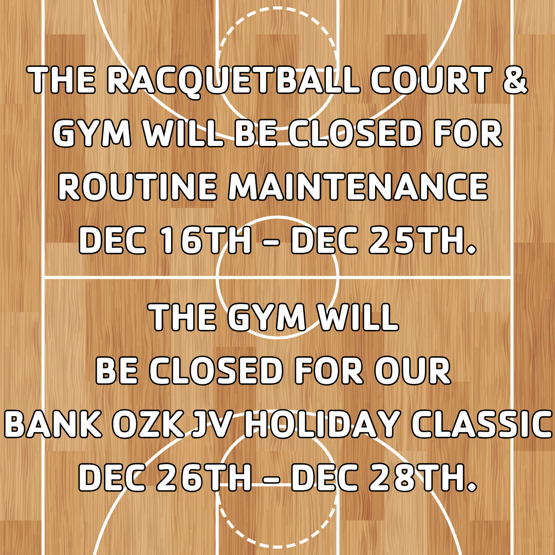 Gym Closings